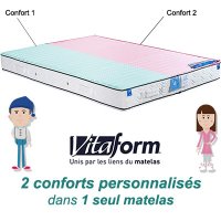 Matelas avec soutien sur mesure et indépendant c